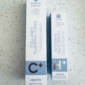 #OOTD Collagen Plumping Toner and Intensive Face Serum - New in Boxes